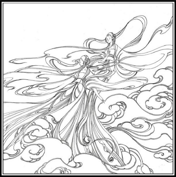 白蛇傳的故事，白蛇傳繪本插畫