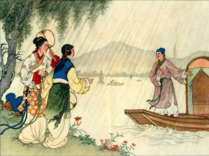 福連文苑白蛇傳奇，白蛇傳繪本插畫