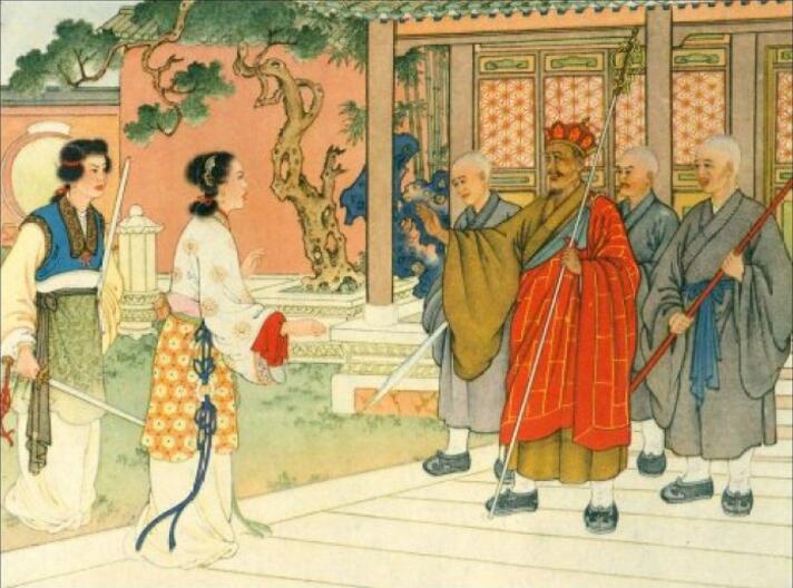 福連文苑白蛇傳奇，白蛇傳繪本插畫