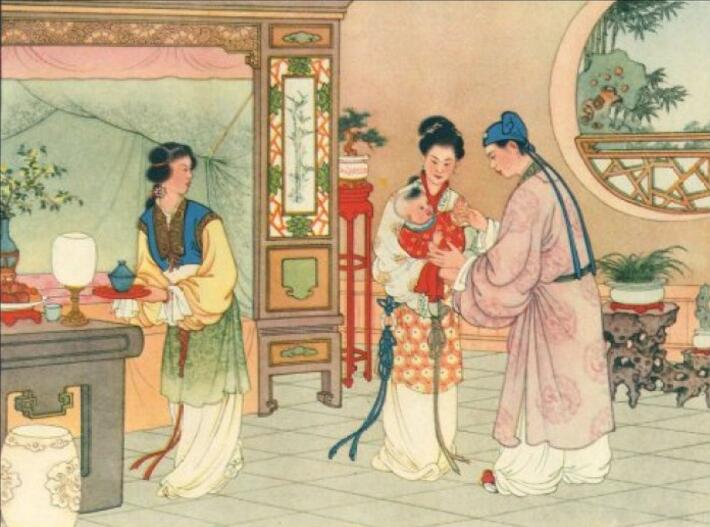 福連文苑白蛇傳奇，白蛇傳繪本插畫