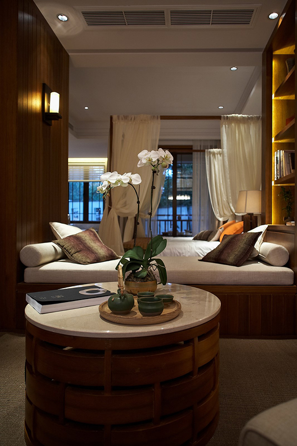 新中式裝修設(shè)計(jì)，會舍圖（一）