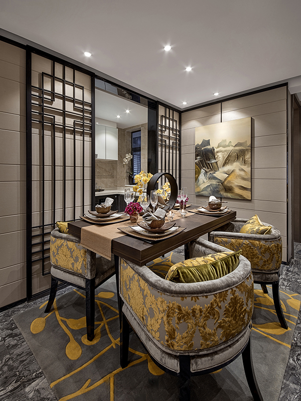 新中式裝修設(shè)計，會舍圖（二）