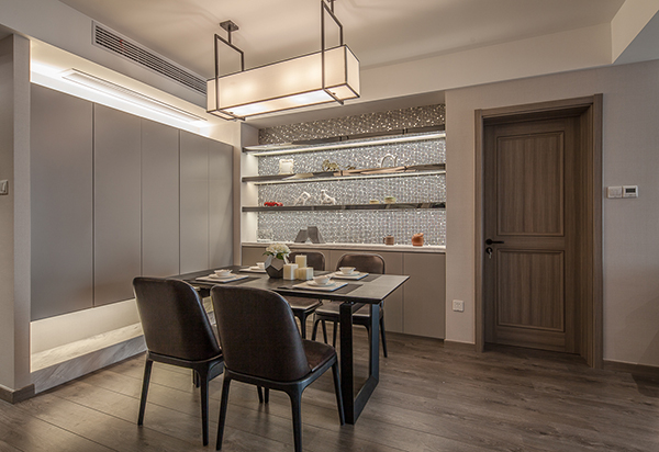 簡單大方的新中式裝修風格設計