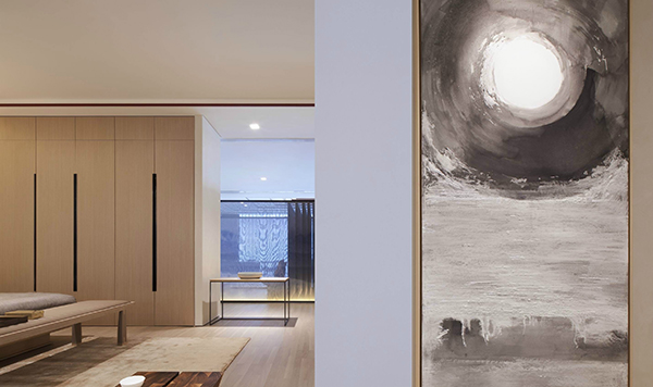 新中式風格室內(nèi)裝修設(shè)計會舍樣圖