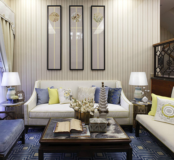 簡單別致的新中式會舍裝修設(shè)計(jì)