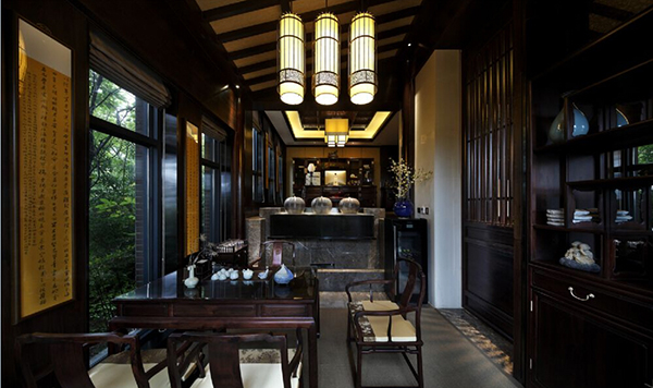 新中式裝修設(shè)計(jì)圖，會(huì)舍裝修