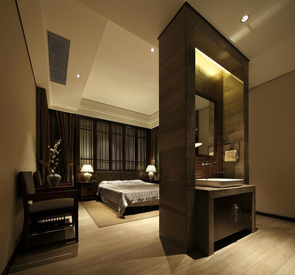 新中式裝修設(shè)計(jì)圖，會(huì)舍裝修