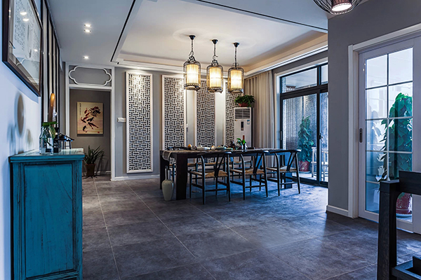 新中式房屋設(shè)計(jì)，會舍裝修設(shè)計(jì)圖