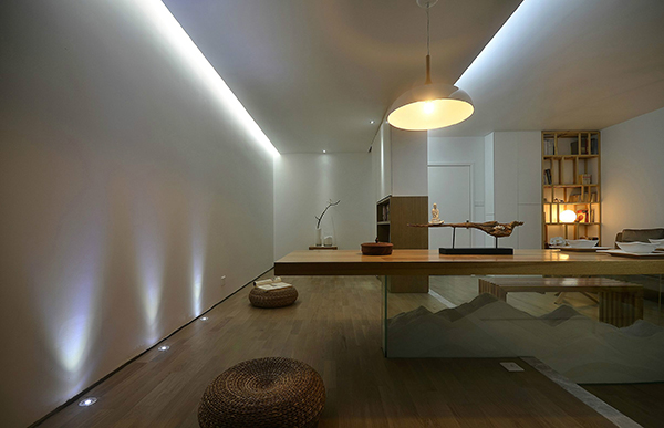 簡約風新中式裝修會舍設(shè)計圖