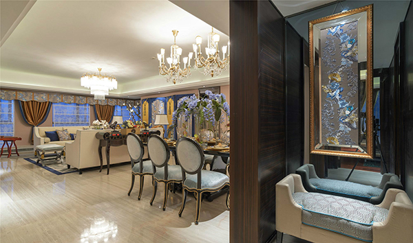新中式裝飾風(fēng)格，會舍裝修設(shè)計(jì)