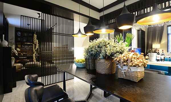 新中式裝修設計圖，會舍裝修圖