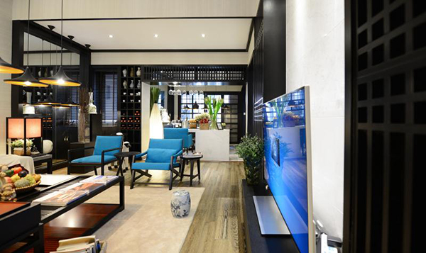 新中式裝修設(shè)計圖，會舍裝修圖