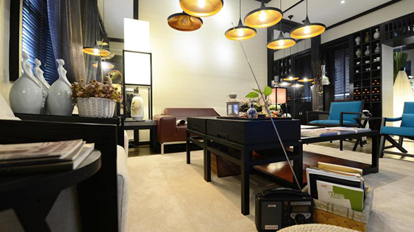 新中式裝修設(shè)計(jì)圖，會(huì)舍裝修圖