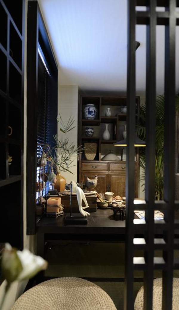 新中式裝修設(shè)計(jì)圖，會(huì)舍裝修圖