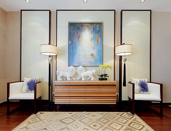 新中式裝修：會舍的新中式裝修設計