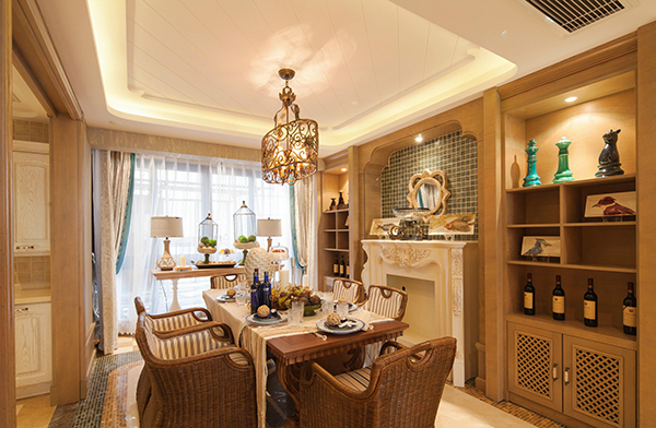 裝修設(shè)計，新中式會舍裝修設(shè)計