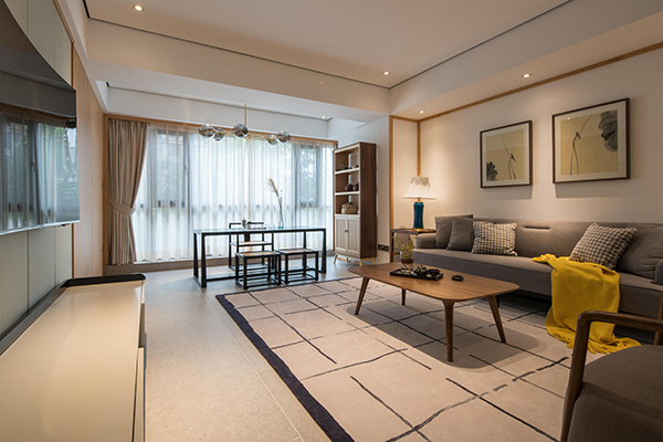 新中式裝修設(shè)計，會舍裝修設(shè)計