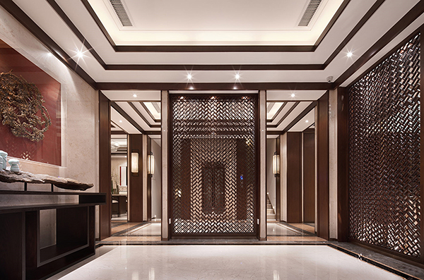 新中式設(shè)計裝修，會舍裝修設(shè)計