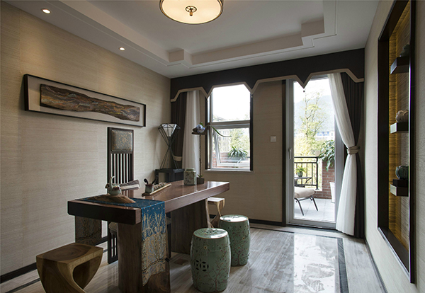 新中式裝修設(shè)計(jì)，新中式會舍裝修