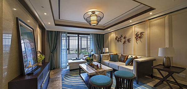 新中式設(shè)計(jì)，會(huì)舍的裝修設(shè)計(jì)圖