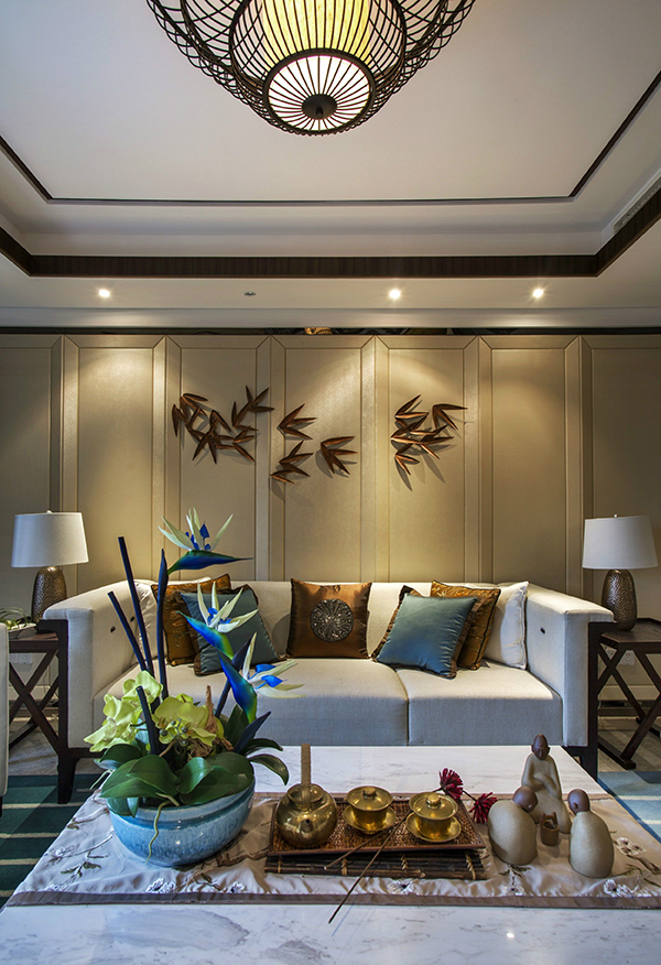 新中式設(shè)計(jì)，會(huì)舍的裝修設(shè)計(jì)圖