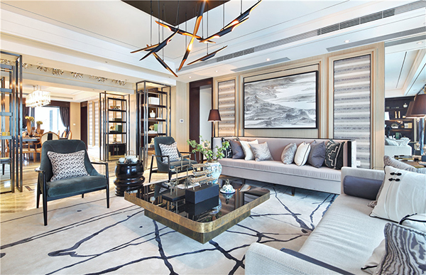 簡潔的會舍裝修，新中式裝修設計（一）