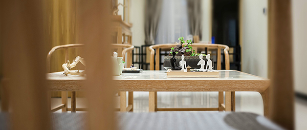 簡潔的會舍裝修，新中式裝修設計（二）