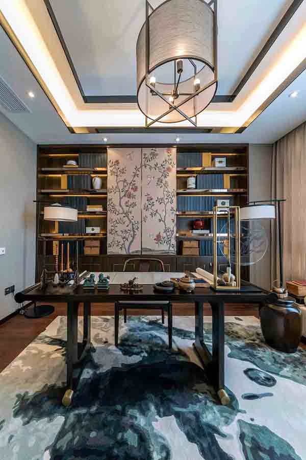 新中式裝修設(shè)計，會舍裝修(三)