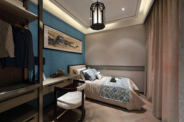 新中式裝修設(shè)計，會舍裝修(六)