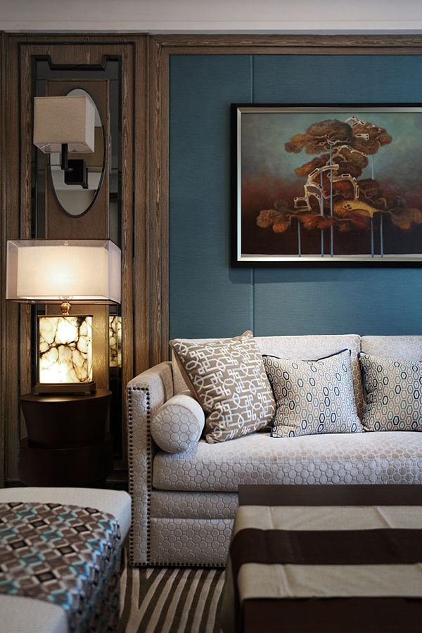 新中式裝修設(shè)計，會舍裝修(六)