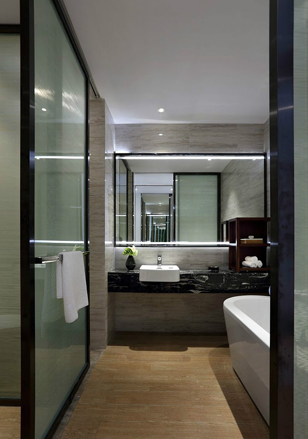 新中式裝修設(shè)計，會舍裝修(七)