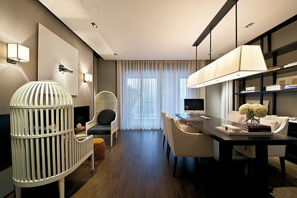 新中式裝修，會舍裝修設(shè)計(二)