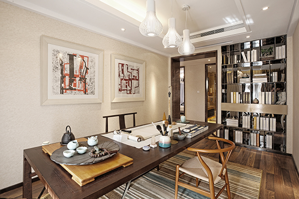 新中式裝修，會(huì)舍裝修設(shè)計(jì)(五)