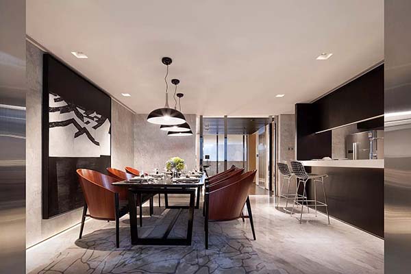 新中式裝修設(shè)計，會舍裝修設(shè)計（一）