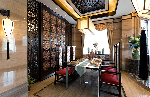 新中式裝修設(shè)計(jì)，會(huì)舍裝修設(shè)計(jì)(四)