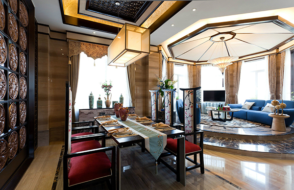 新中式裝修設(shè)計(jì)，會(huì)舍裝修設(shè)計(jì)(四)