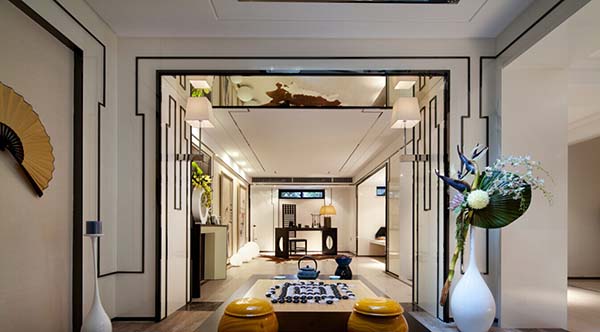 新中式裝修設(shè)計(jì)，會舍裝修設(shè)計(jì)圖（一）