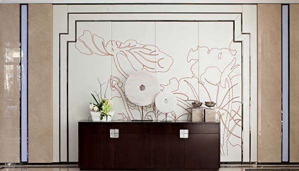 新中式裝修設(shè)計，會舍裝修設(shè)計圖（一）