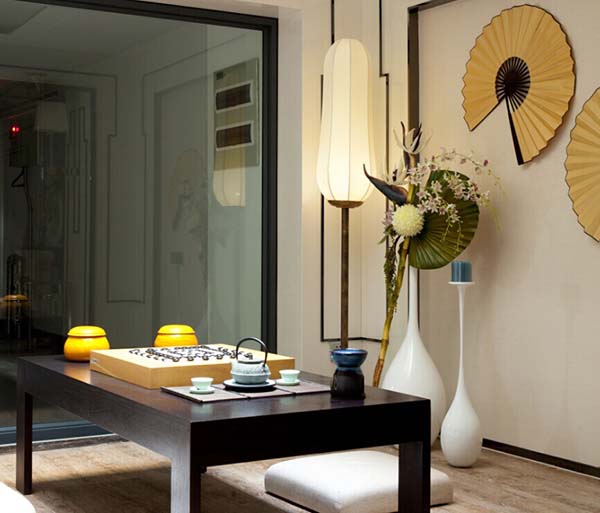 新中式裝修設(shè)計，會舍裝修設(shè)計圖（一）