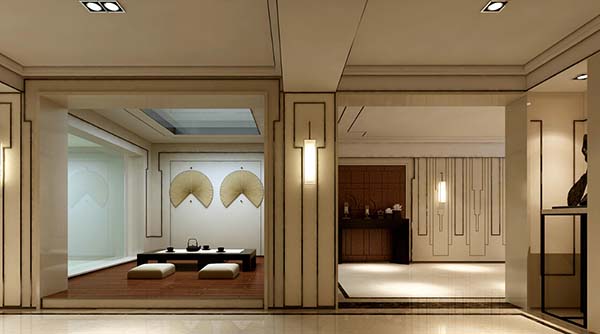 新中式裝修設計，會舍裝修設計圖（一）