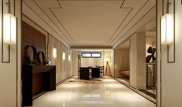 新中式裝修設計，會舍裝修設計圖（一）