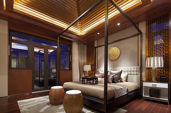 新中式裝修設(shè)計(jì)，會(huì)舍裝修設(shè)計(jì)圖(二)