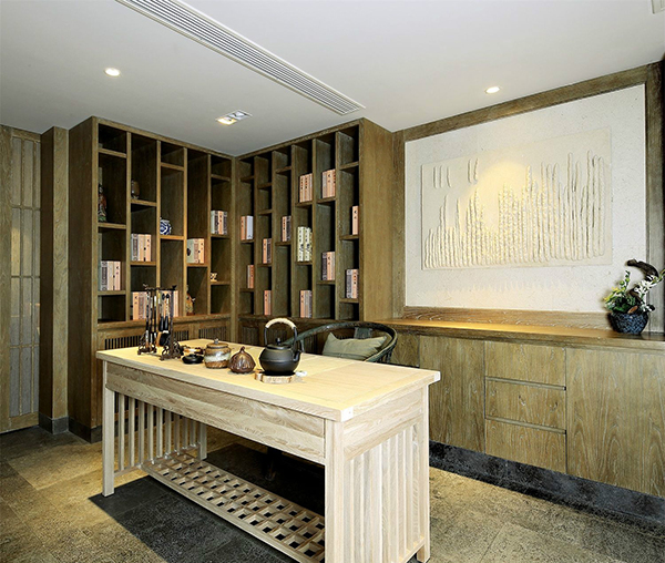 新中式裝修設(shè)計(jì)，會(huì)舍裝修設(shè)計(jì)圖(五)