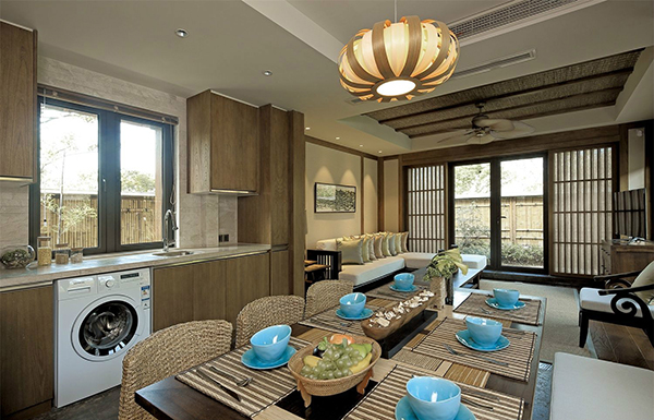 新中式裝修設(shè)計(jì)，會(huì)舍裝修設(shè)計(jì)圖(五)