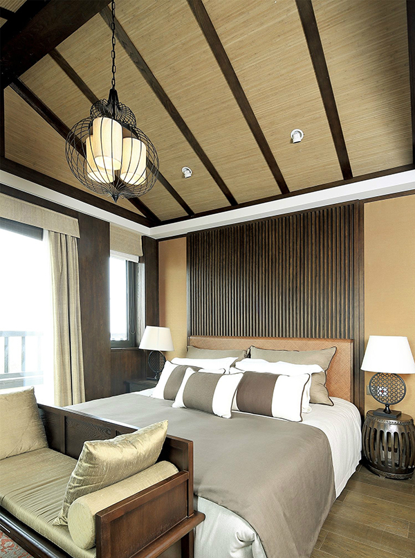 新中式裝修設(shè)計，會舍裝修設(shè)計圖(五)