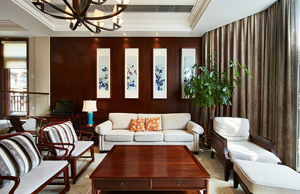 新中式裝修設計，會舍裝修設計圖(八)