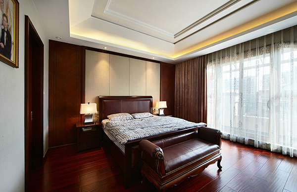 新中式裝修設計，會舍裝修設計圖(八)