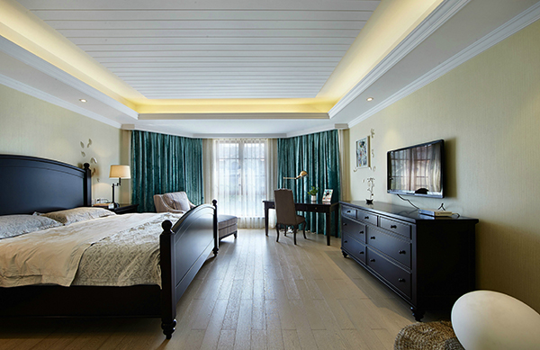 新中式裝修設計，會舍裝修設計圖(八)