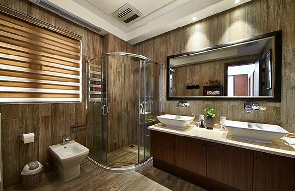 新中式裝修設計，會舍裝修設計圖(八)