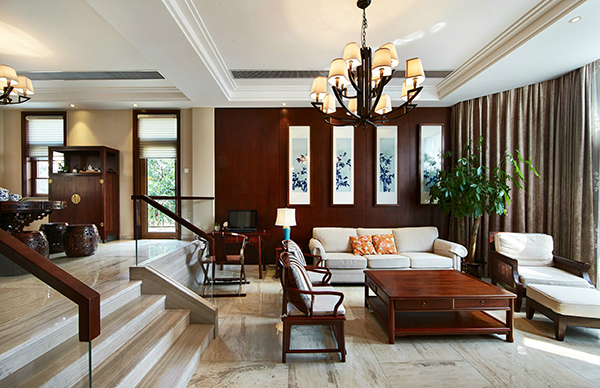 新中式裝修設計，會舍裝修設計圖(八)